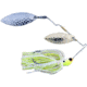 Lunker Lure Proven Winner Double Willow Blade Spinnerbait, Chartreuse White Head/Chartreuse White Skirt, 1/2oz, PW3212