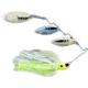Lunker Lure Proven Winner Gold/Nickel Willow Blade Spinnerbait, Chartreuse/White Head/Chartreuse/White Skirt, 1/2oz, PW9412