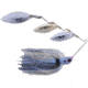 Lunker Lure Proven Winner Willow Blade Spinnerbait, Blue Glimmer Head/Blue Fish Scale Skirt, 3/4oz, PW6734
