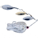Lunker Lure Proven Winner Willow Blade Spinnerbait, Gold/White Head/White/Silver Flake Skirt, 3/8oz, PW8538