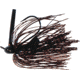 Lunker Lure Rattle Flip Jig, 3/8 oz, Black/Blue Flash, 5038-4014