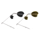 Lunkerhunt Colorado Wire Arm Package,1 Silver Colorado Blade Wire Arm, 1 Gold Colorado Blade Wire Arm, 2 Pack, CWA01