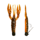 Lunkerhunt Finesse Craw Creature Bait, 1, 3in, Bama Craw, FC06