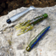 Lunkerhunt Finesse Craw Creature Bait, 1, 3in, Watermelon Red, FC03
