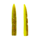 Lunkerhunt Finesse Worm, 8 Pack, 3in, Toxic Pumpkin, 8-FW08
