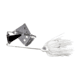 Lunkerhunt Impact Turbine Bait, Ghost, 3/8 oz, ITURB101