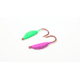 Lunkerhunt Lead Teary Jig, Fluorescent Pink Glow, 1/8 oz, TJ05