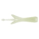 Lunkerhunt Micro Manta Bait Soft Bait, 10, 2in, Glow, HMMTA105