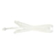 Lunkerhunt Micro Manta Bait Soft Bait, 10, 2in, Pearl White, HMMTA106