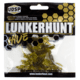 Lunkerhunt Micro Typhon Bait Tube, 10, 1.5in, Green Pumpkin, MSBTUBE01