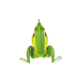 Lunkerhunt Pocket Frog Bait Topwater, 1, 1.75in, Bull Frog, PF09