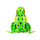 Lunkerhunt Popping Frog Bait Topwater, 1, 1.75in, Leopard, QPOP02