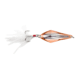 Lunkerhunt Rattle Spud Bait, Silver Orange, 3/16 oz, RS202