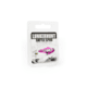 Lunkerhunt Rattle Spud Bait, Silver Pink, 1/8 oz, RS103