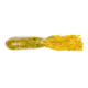 Lunkerhunt Spicy Tube, 1, 4.25in, Mustard Sparkle, LHPST4005