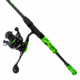 Lunkerhunt Sublime Spinning Rod Combo, Camo Green, 6ft 8in, WMCG01