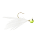 Lunkerhunt Tungsten Full Effect Jig, Chartreuse White Glow, 1/32 oz, FEJ02