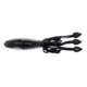 Lunkerhunt Typhon Tube, 6, 3.5in, Black Blue Fleck, SBTUBE04