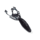 Lunkerhunt Typhon Tube, 6, 3.5in, Black Blue Fleck, SBTUBE04