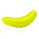 Lunkerhunt Wax Worm-Bait Jar Worm, 40, 0.75in, Chartreuse, HWJ03