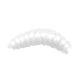 Lunkerhunt Wax Worm-Bait Jar Worm, 40, 0.75in, White, HWJ02