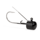 Lunkerhunt Weedless Mushroom Head Jig, Black, 1/4 oz, WMH02