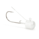 Lunkerhunt Weedless Mushroom Head Jig, White, 1/4 oz, WMH01