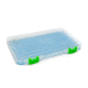 Lure Lock Ultra Thin 1 Cavity Box w/Taklogic Technology &amp; Ocean Blue Tak Liner, Clear/Green, LL1T-1101