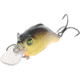 MACH Bouncer Fishing Lure, Shallow Diving Crankbait, Chartreuse Black Splatter Back, 3/8oz, HCMBB-975, HCMBB-975