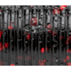 MACH MACH Stick Swimbait, Black Red Flake, 4.75in, MHSS-96