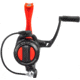 Lew's Mach Smash Spinning Reel, SZ 300 Reel, 6.2-1 Ratio, Premium 8 Bearings, Black/Red, Clam Pack, MHS300C