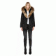 Mackage Adali Fitted Winter Down Coat With Fur Hood - Womens, Black, Medium ADALI-BLACK-M