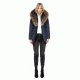 Mackage Adali Fitted Winter Down Coat With Fur Hood - Womens, Ink, Extra Small ADALI-INK-XS