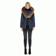 Mackage Adali Fitted Winter Down Coat With Fur Hood - Womens, Ink, Extra Small ADALI-INK-XS