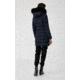 Mackage Calla Down Coat - Womens, Navy / Silverfox dyed to blue, Medium, Calla-X-Navy-M