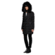 Mackage Calla Lightweight Down Coat With Fur Trimmed Hood - Womens, Black, Large, CALLA-BLACK-L