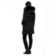 Mackage Calla Lightweight Down Coat With Fur Trimmed Hood - Womens, Black, Large, CALLA-BLACK-L