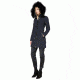 Mackage Calla Lightweight Down Coat With Fur Trimmed Hood - Womens, Navy, Small CALLA-NAVY-S