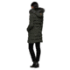 Mackage Calla Lightweight Down Coat With Fur Trimmed Hood - Womens, Spruce, Small, CALLA-SPRUCE-S