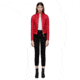Mackage Cindee Quilted Lightweight Down Jacket With Zippered Pockets - Womens, Red, Extra Small, CINDEE-RED-XS