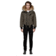 Mackage Dixon Hip Length Winter Down Parka With Fur - Men's, Army, 36, DIXON-ARMY-36