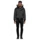 Mackage Dixon Hip Length Winter Down Parka With Fur - Men's, Black, 38, DIXON-BLACK-38