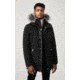Mackage Edward Down Parka - Mens, Black / Silverfox Fur, 36, Edward-XR-Bl/Silv-36
