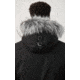Mackage Edward Down Parka - Mens, Black / Silverfox Fur, 36, Edward-XR-Bl/Silv-36