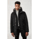 Mackage Edward Down Parka - Mens, Black / Silverfox Fur, 36, Edward-XR-Bl/Silv-36