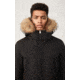 Mackage Edward Down Parka w/Removable Fur - Mens, Black, 44, Edward-R-Black-44