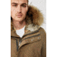 Mackage Edward Down Parka w/Removable Fur - Mens, Sand, 44, Edward-R-Sand-44