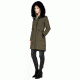 Mackage Enia Mid Length Winter Down Coat With Fur - Womens, Army, Large ENIA-ARMY-L