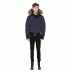 Mackage Florian Winter Down Bomber Jacket With Fur - Mens, Ink, 36 FLORIAN-INK-36