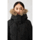 Mackage Jada Maxi Down Coat - Womens, Black / Natural Fur, Extra Small, Jada-R-Black-XS